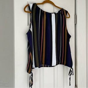 Minimal, striped tank